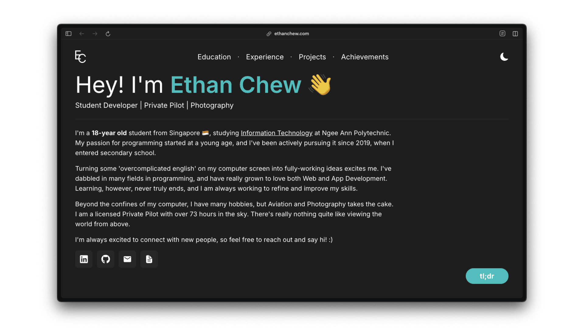 Personal Website